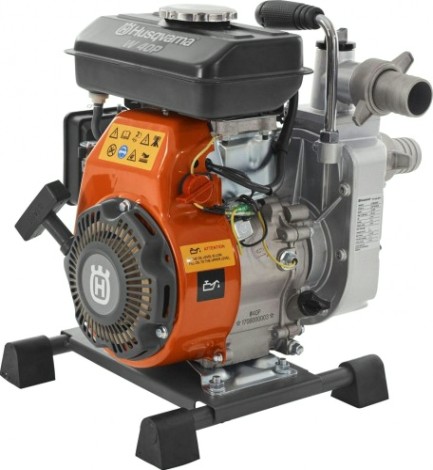 Мотопомпа бензиновая HUSQVARNA W40P для слабозагрязненной воды 9676389-02 Мотопомпа бензиновая HUSQVARNA W40P для слабозагрязненной воды 9676389-02