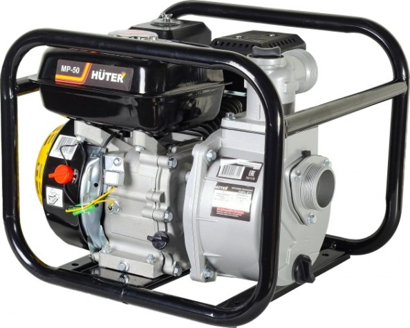Мотопомпа бензиновая HUTER MP- 50 для слабозагрязненной воды [70/11/3]