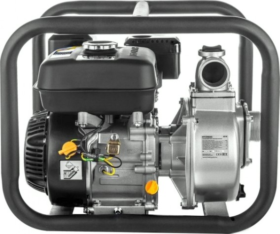 Мотопомпа бензиновая HYUNDAI HY 50 для слабозагрязненной воды