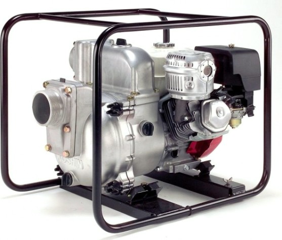 Мотопомпа бензиновая KOSHIN KTH 100X для грязной воды [KTH-100X o/s]