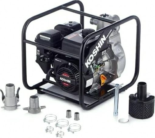 Мотопомпа бензиновая KOSHIN SERV 50Z для слабозагрязненной воды, высоконапорная [SERV-50Z o/s]