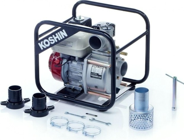 Мотопомпа бензиновая KOSHIN STH 80X для грязной воды [STH-80X]