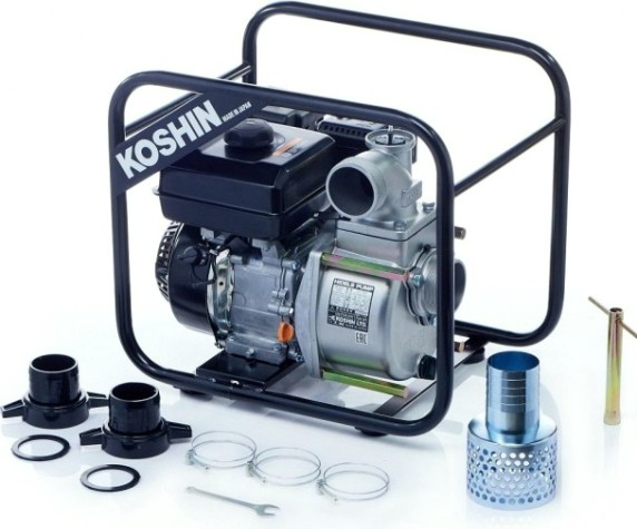Мотопомпа бензиновая KOSHIN STV 80X для грязной воды [STV-80X]