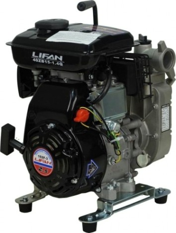 Мотопомпа бензиновая LIFAN 40ZB15-1.4Q для слабозагрязненной воды [40ZB15-1.4Q]