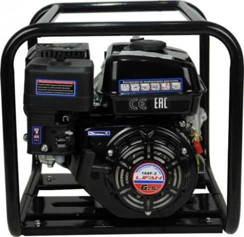 Мотопомпа бензиновая LIFAN 80WG для грязной воды [80WG]