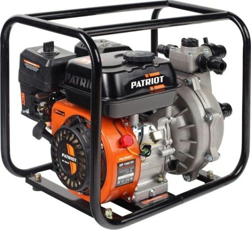 Мотопомпа бензиновая PATRIOT MP 1560 SH для слабозагрязненной воды, высоконапорная [335101415]