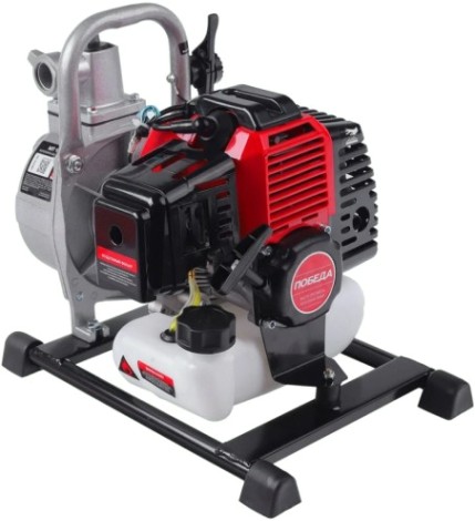 Мотопомпа бензиновая Победа МП-10T для слабозагрязненной воды [336102310]