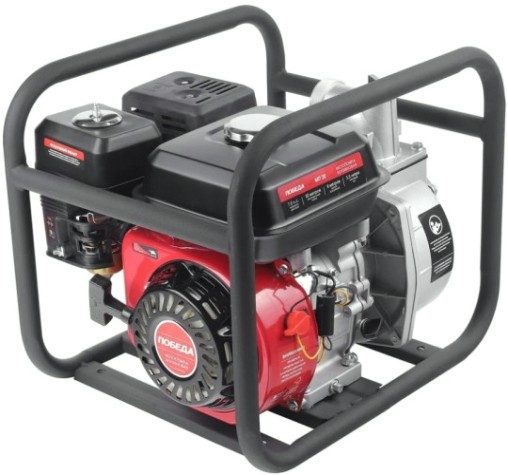 Мотопомпа бензиновая Победа МП-20 для слабозагрязненной воды [336102320]