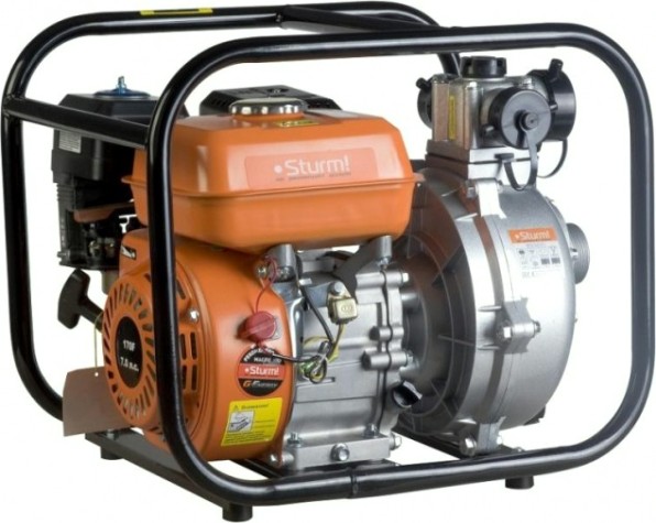 Мотопомпа бензиновая Sturm BP8760VD для слабозагрязненной воды, высоконапорная [BP8760VD]