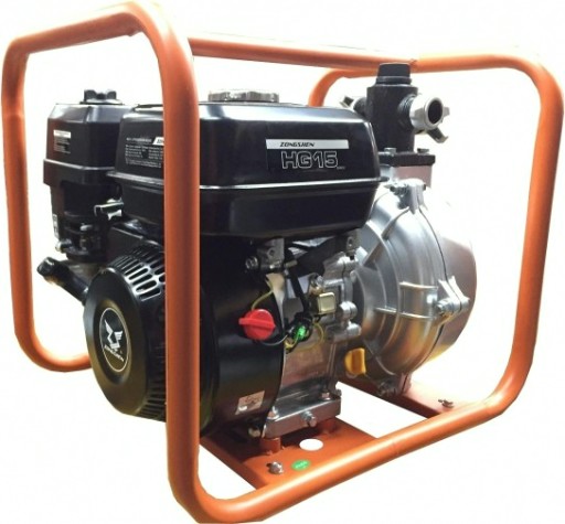 Мотопомпа бензиновая ZONGSHEN HG 15 для слабозагрязненной воды, высоконапорная [1T90SHG15]