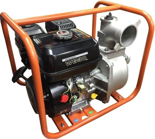 Мотопомпа бензиновая ZONGSHEN WG 30 для слабозагрязненной воды [1T90SWG30]
