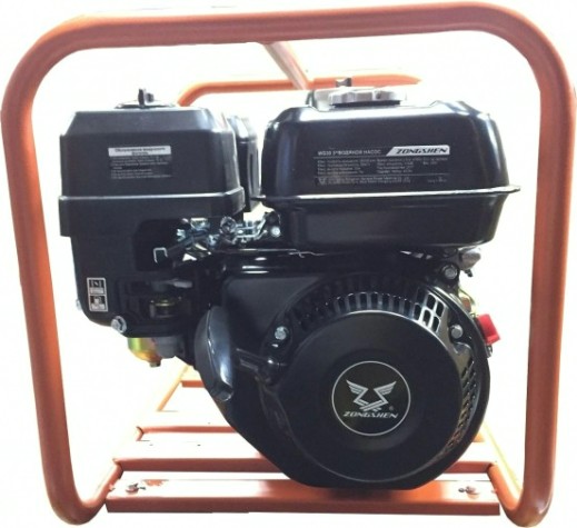 Мотопомпа бензиновая ZONGSHEN WG 30 для слабозагрязненной воды [1T90SWG30]