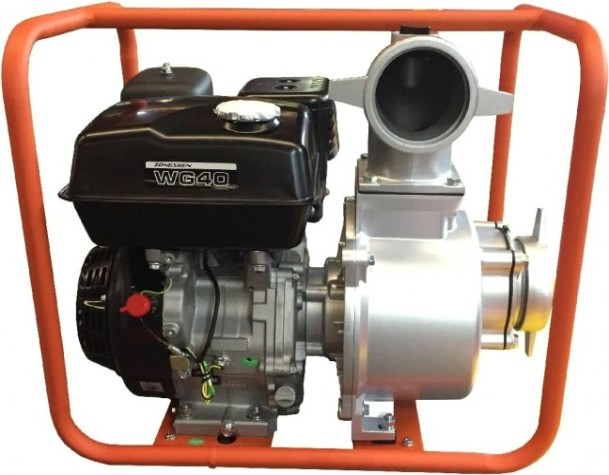 Мотопомпа бензиновая ZONGSHEN WG 40 для слабозагрязненной воды [1T90SWG40]