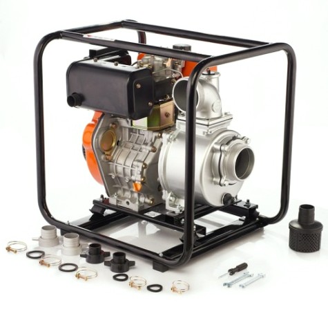 Мотопомпа дизельная для слабозагрязненной воды meran MPD401 [100345502]