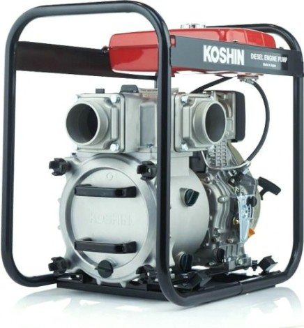 Мотопомпа дизельная KOSHIN KTY-100D для грязной воды
