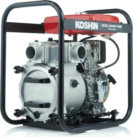 Мотопомпа дизельная KOSHIN KTY- 80D для грязной воды [KTY-80D]