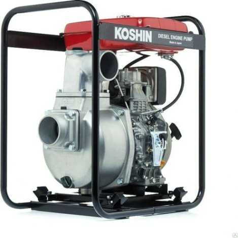 Мотопомпа дизельная KOSHIN SEY-100D для слабозагрязненной воды