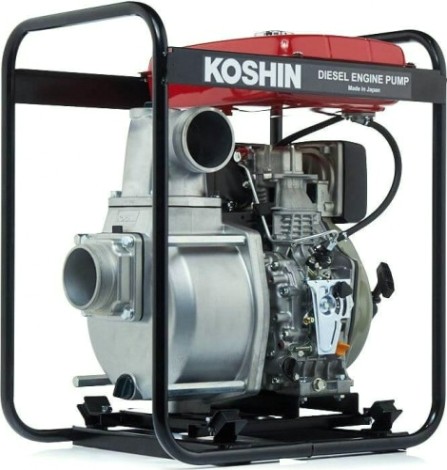 Мотопомпа дизельная KOSHIN STY-100D для грязной воды
