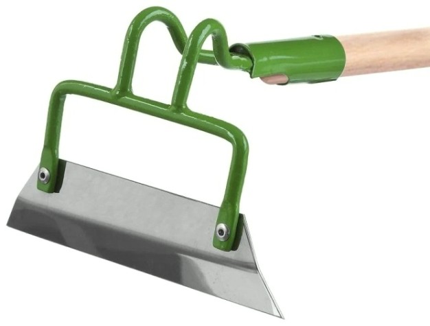 Мотыга РОСТОК 200х50х1290 мм из нержавеющей стали с черенком [421574]