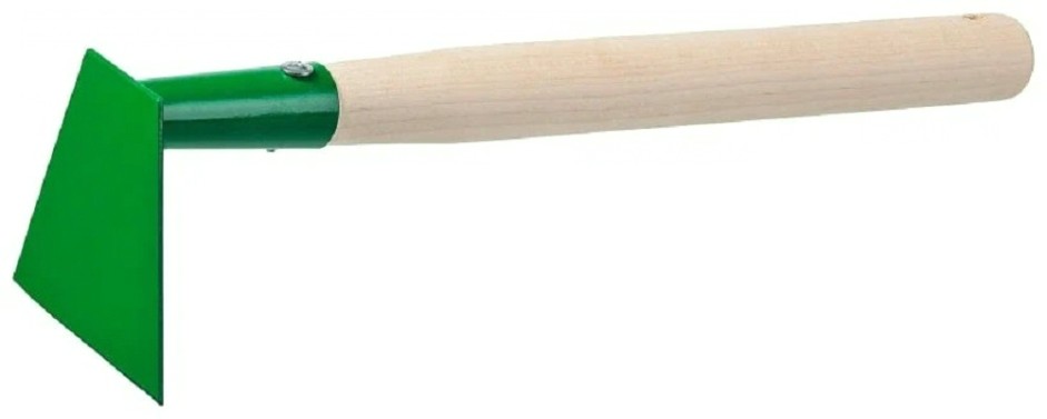 Мотыга садовая РОСТОК 100мм с деревянной ручкой [39661]