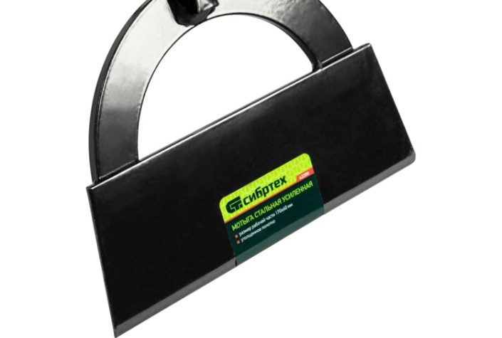 Мотыга СИБРТЕХ 62 280 стальная усиленная, 170х60 мм, без черенка [62280]