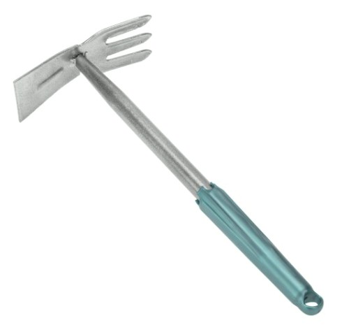 Мотыжка ЧЕТЫРЕ СЕЗОНА 64-0015 комбинированная 3 прямых зубца