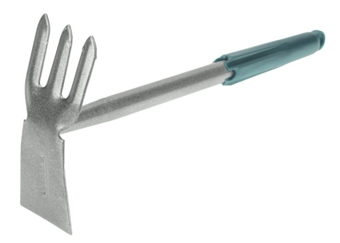 Мотыжка ЧЕТЫРЕ СЕЗОНА 64-0015 комбинированная 3 прямых зубца