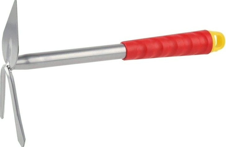 Мотыжка GRINDA 8-421437 сердцевидное лезвие коннекторная система, 2 зубца, 310 мм [8-421437_z01]