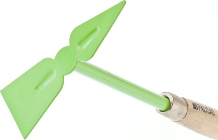 Мотыжка PALISAD комбинированная, 60*350 мм стальная, деревянная рукоятка, Classic [62315]