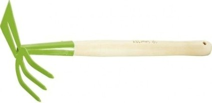 Мотыжка СИБРТЕХ комбинированная, 75*380 мм стальная, деревянная рукоятка, Агроном [62341]