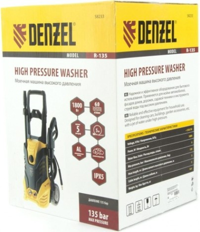 Мойка высокого давления Denzel R-135 [58233]