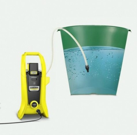 Мойка высокого давления KARCHER K 2 Battery (1.117-200.0), без акб и з/у [1.117-200.0]