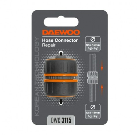 Муфта ремонтная DAEWOO DWC 3115 для шланга 13-15 мм (1/2"-5/8")