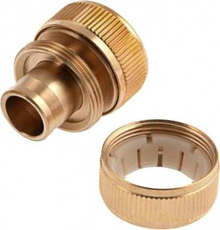 Муфта ремонтная PALISAD 66541 для шланга, 3/4", латунная Муфта ремонтная PALISAD 66541 для шланга, 3/4", латунная
