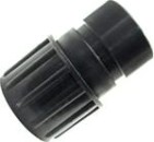 Муфта соединительная Portotecnica 07479 MPVR (00084) пылесос-шланг, 38 мм Муфта соединительная Portotecnica 07479 MPVR (00084) пылесос-шланг, 38 мм