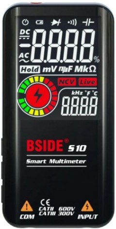 Мультиметр цифровой BSIDE S10 с цветным дисплеем [064-0001]