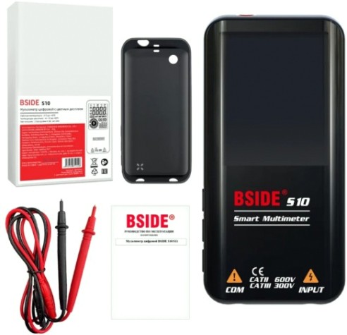 Мультиметр цифровой BSIDE S10 с цветным дисплеем [064-0001]