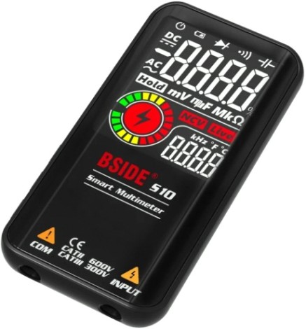 Мультиметр цифровой BSIDE S10 с цветным дисплеем [064-0001]