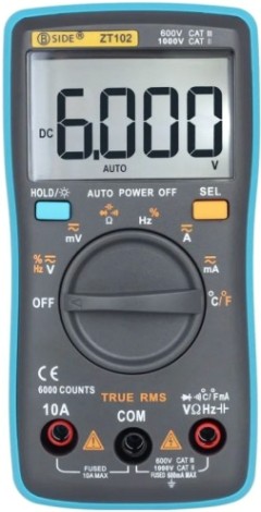 Мультиметр цифровой BSIDE ZT102 [064-0010]