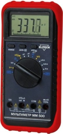 Мультиметр цифровой ELITECH ММ 500 [182088]