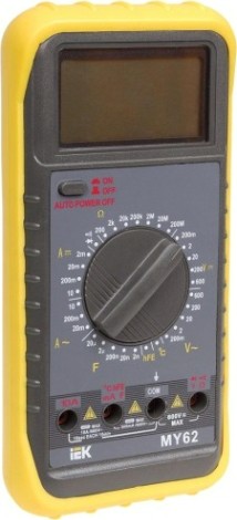 Мультиметр цифровой IEK Professional MY62I [TMD-5S-062]