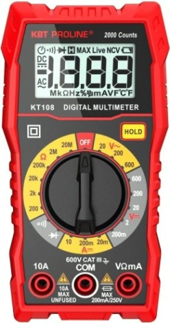 Мультиметр цифровой КВТ KT 108 PROLINE [86324]
