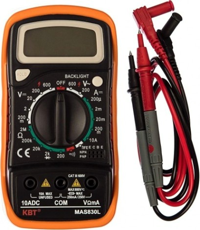 Мультиметр цифровой КВТ MAS830L [70475]