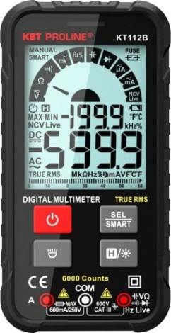 Мультиметр цифровой КВТ SMART KT 112В PROLINE [86326]