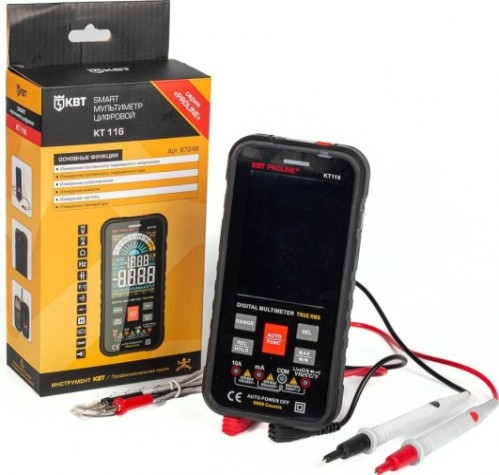 Мультиметр цифровой КВТ SMART KT 116 PROLINE [87248]