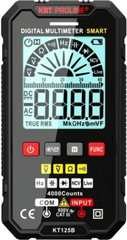 Мультиметр цифровой КВТ SMART KT 125В PROLINE [86325]