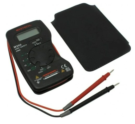 Мультиметр цифровой MASTECH M300 с автовыбором диапазона [13-2009]