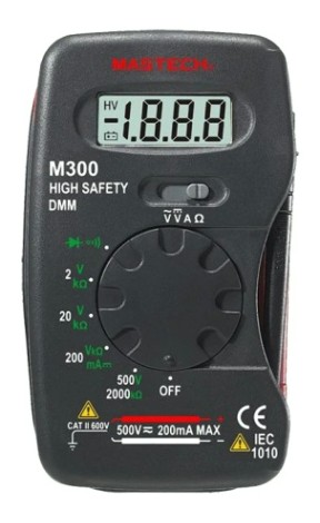 Мультиметр цифровой MASTECH M300 с прозвонкой [13-2006]