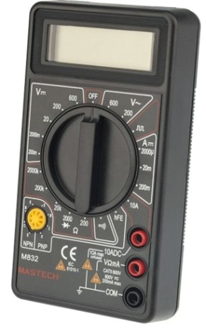 Мультиметр цифровой MASTECH M832 с прозвонкой+меандр [13-2003]