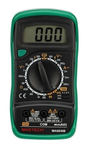 Мультиметр цифровой MASTECH MAS830B в кожухе [13-2010]